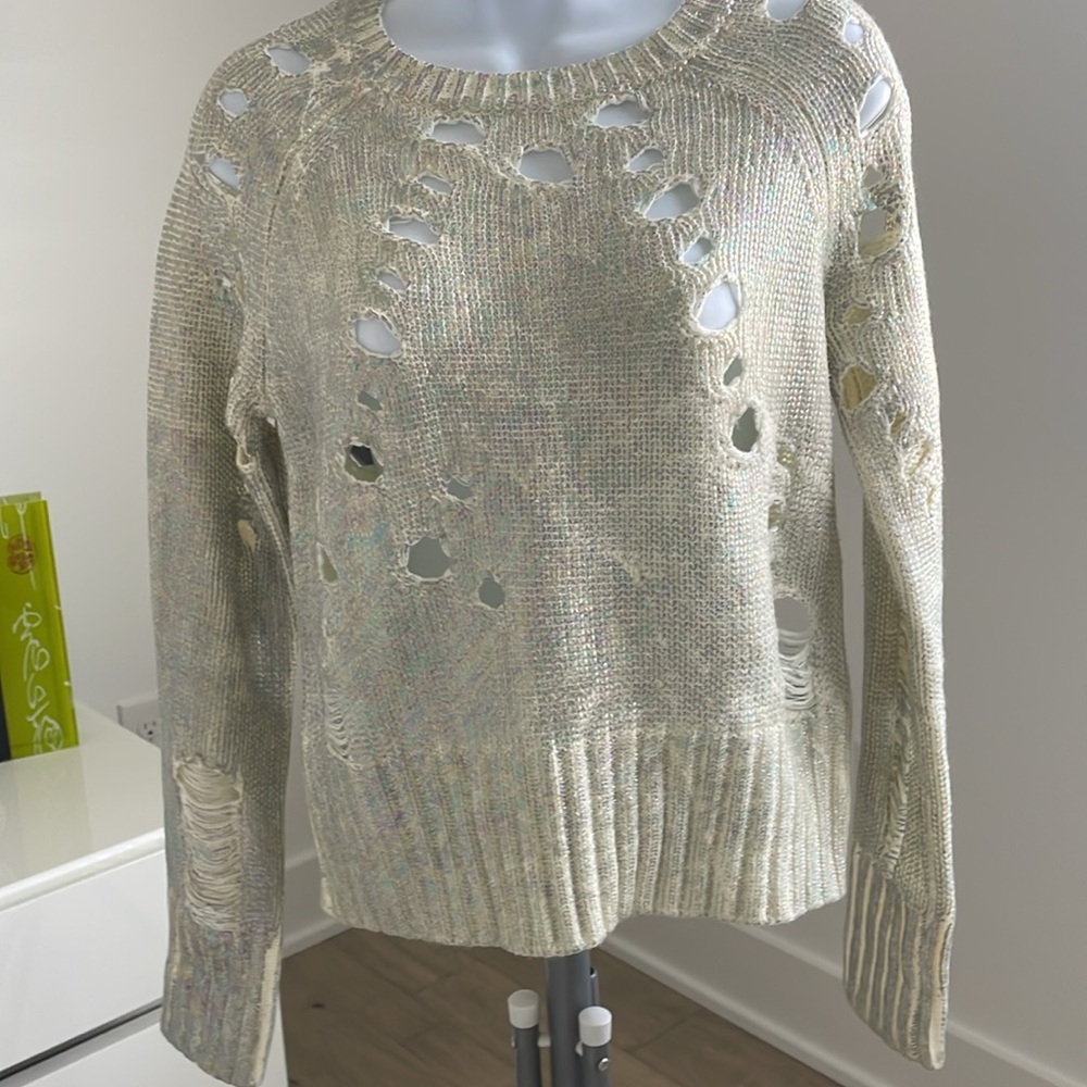 Sunset & Spring cropped sweater - Picture 5 of 7